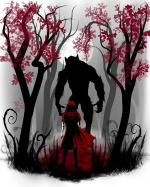 Red Riding Hood Art Print