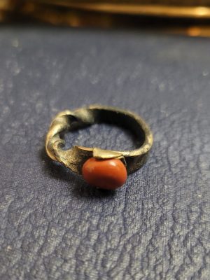 A hand forged ring from our handmade jewelry collection