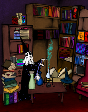 The Alchemist Art Print