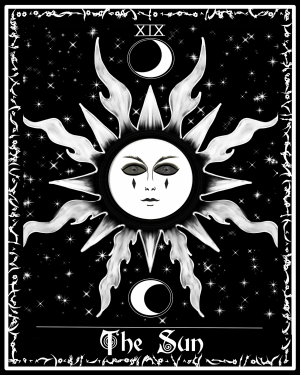 "The Sun" Tarot Card Art Print