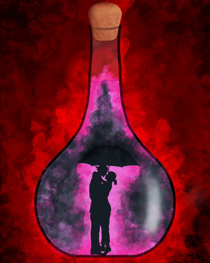 "Bottled-up" Art Print
