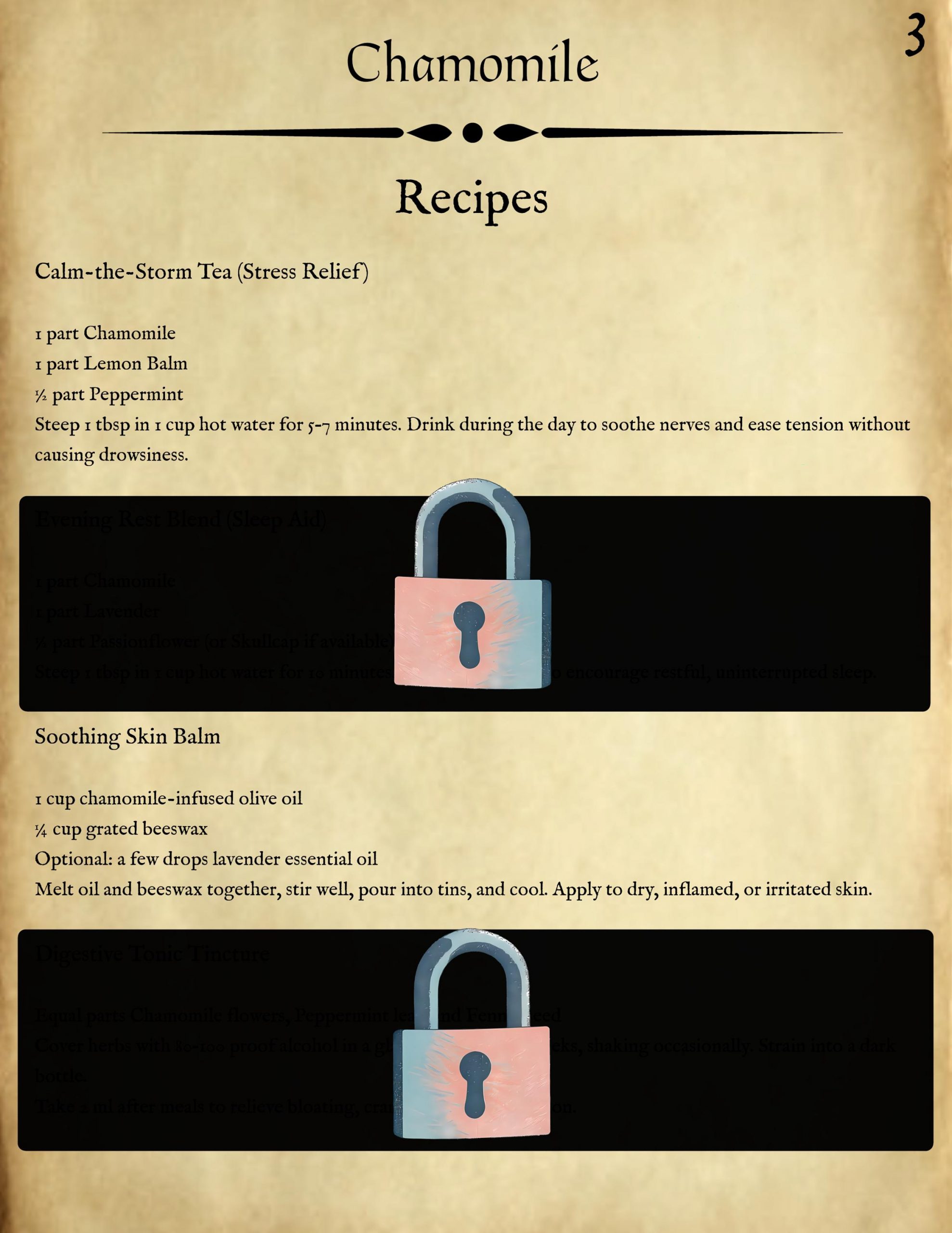 The Wandering Alchemist’s Herbal Guide: Chamomile - Image 4